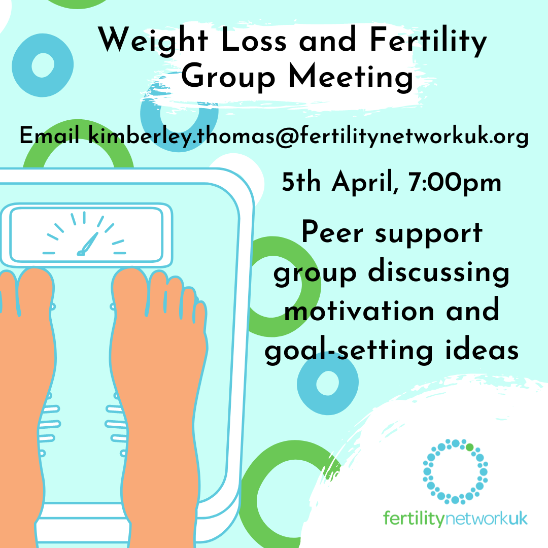 Weight Loss And Fertility Support Group Fertility Network